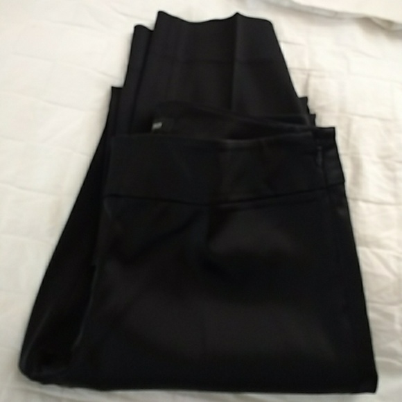 Acetate,Nylon and spandex black pants. - Picture 1 of 7